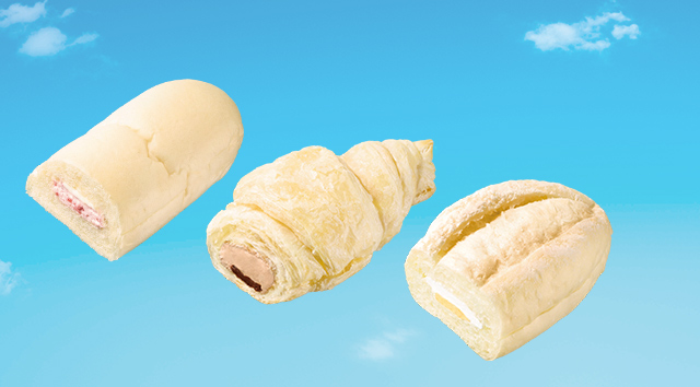 しっとりもちもち 白生パン など